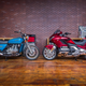 The original GL1000 and the 2018 Gold Wing,